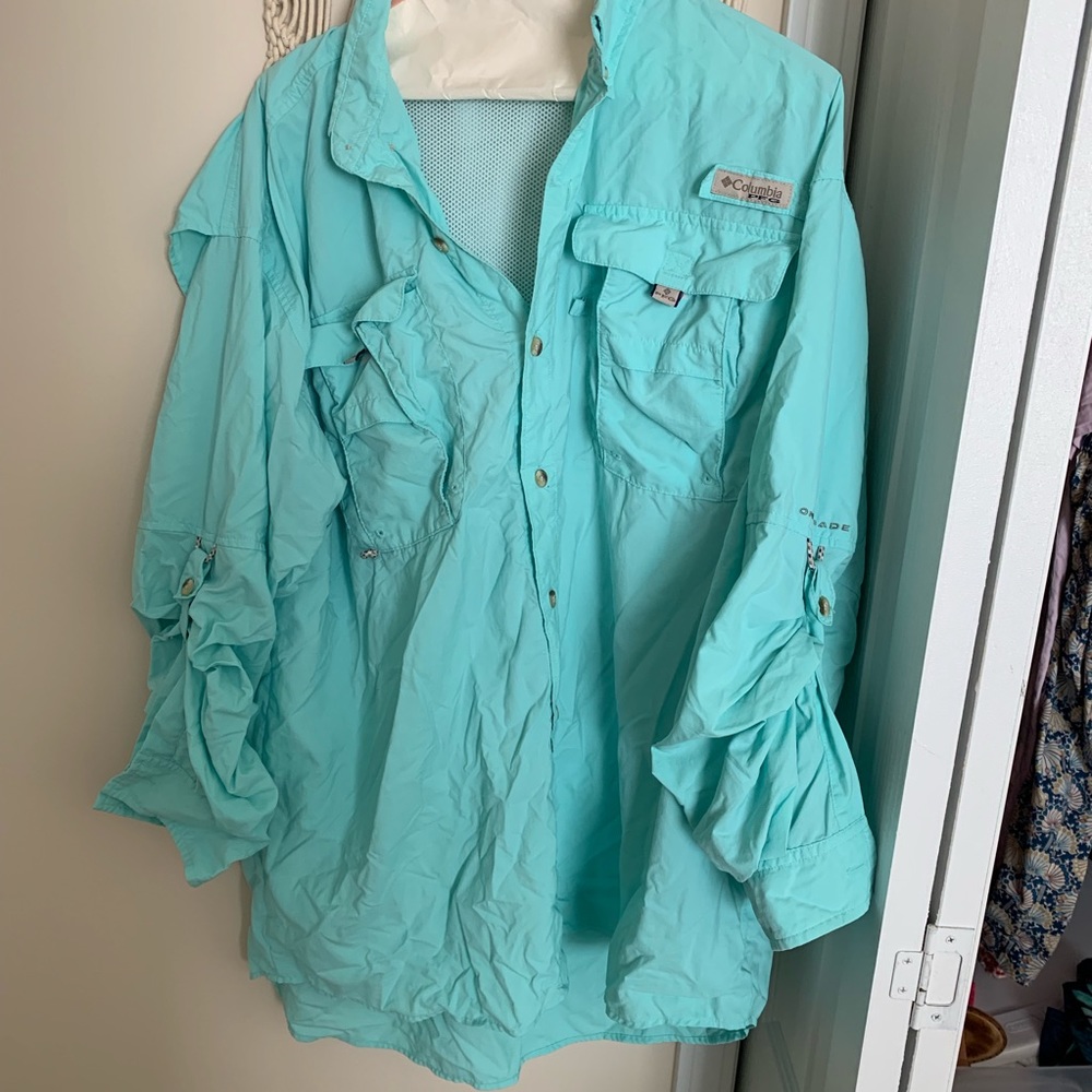Columbia PFG long sleeve fishing shirt